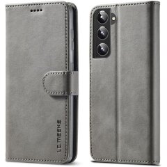 Чохол LC.IMEEKE Wallet Case для Samsung Galaxy S22 Plus - Grey