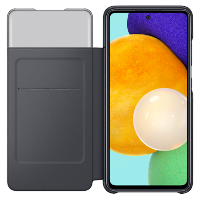 Чехол Smart S View Wallet Cover для Samsung Galaxy A52 (A525) / A52s (A528) EF-EA525PBEGRU - Black