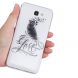 Силиконовый чехол Deexe Life Style для Samsung Galaxy J5 Prime - Love You. Фото 5 из 5