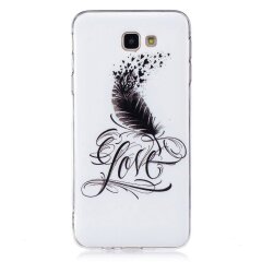 Силиконовый чехол Deexe Life Style для Samsung Galaxy J5 Prime - Love You
