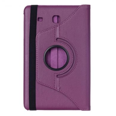 Вращающийся чехол Deexe Rotation для Samsung Galaxy Tab E 9.6 (T560/561) - Purple