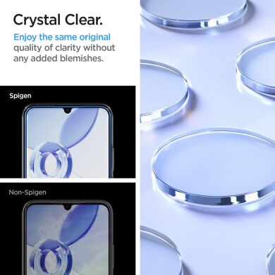 Комплект защитного стекла Spigen (SGP) Screen Protector Glas.tR SLIM для Samsung Galaxy A34 (A346)