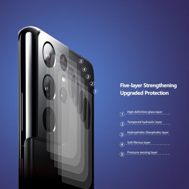 Комплект защитных стекол HAT PRINCE 9H Lens Guard для Samsung Galaxy S21 Ultra (G998)