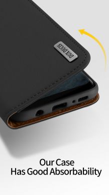 Кожаный чехол DUX DUCIS Wish Series для Samsung Galaxy S8 Plus (G955) - Black