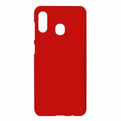 Пластиковый чехол Deexe Hard Shell для Samsung Galaxy A30 (A305) - Red