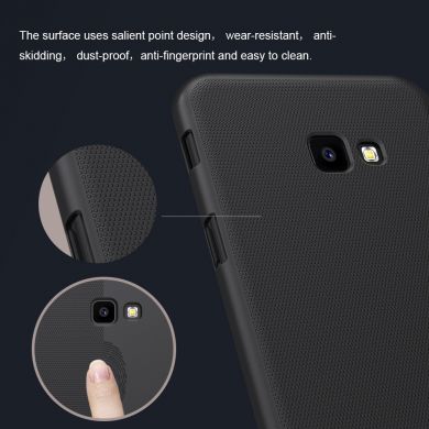 Пластиковый чехол NILLKIN Frosted Shield для Samsung Galaxy J4+ (J415) - Black