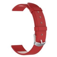 Ремінець Deexe Leather Strap для Samsung Galaxy Watch 42mm / Watch 3 41mm - Red