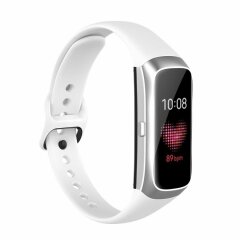 Ремешок Deexe Soft Touch для Samsung Galaxy Fit (SM-R370) - White