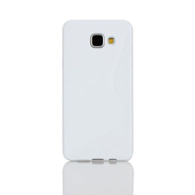 Силиконовая накладка Deexe S Line для Samsung Galaxy A5 (2016) - White