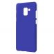 Пластиковый чехол Deexe Hard Shell для Samsung Galaxy A8+ 2018 (A730) - Dark Blue. Фото 2 из 3