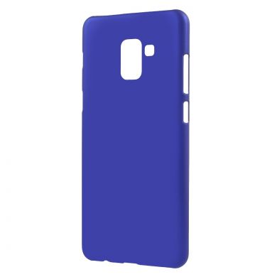 Пластиковий чохол Deexe Hard Shell для Samsung Galaxy A8+ 2018 (A730), Темно-синій
