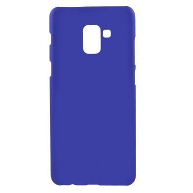 Пластиковий чохол Deexe Hard Shell для Samsung Galaxy A8+ 2018 (A730), Темно-синій