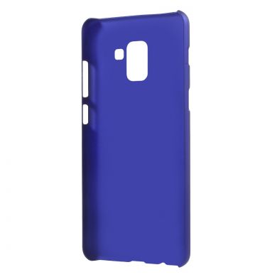 Пластиковый чехол Deexe Hard Shell для Samsung Galaxy A8+ 2018 (A730) - Dark Blue
