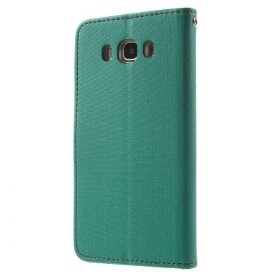 Чехол ROAR KOREA Cloth Texture для Samsung Galaxy J7 2016 (J710) - Turquoise