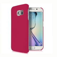 Пластиковая накладка Deexe Hard Shell для Samsung Galaxy S6 edge (G925) - Crimson