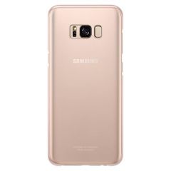 Пластиковый чехол Clear Cover для Samsung Galaxy S8 Plus (G955) EF-QG955CPEGRU - Pink