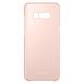Пластиковый чехол Clear Cover для Samsung Galaxy S8 Plus (G955) EF-QG955CPEGRU - Pink. Фото 3 из 5