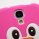 Силиконовая накладка Deexe Penguin Series для Samsung Galaxy S4 (i9500) - Pink. Фото 4 из 5