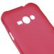 Силиконовая накладка Deexe Soft Case для Samsung Galaxy J1 Ace (J110) - Red. Фото 3 из 5