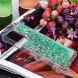 Силиконовый (TPU) чехол Deexe Liquid Glitter для Samsung Galaxy A52 (A525) / A52s (A528) - Green. Фото 5 из 7