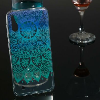 Силиконовый (TPU) чехол Deexe Pretty Glossy для Samsung Galaxy M10 (M105) - Mandala Flower