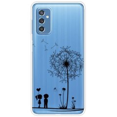 Силіконовий (TPU) чохол Deexe Pretty Glossy для Samsung Galaxy M52 (M526) - Dandelion and Children
