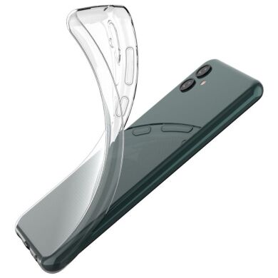 Силиконовый (TPU) чехол Deexe UltraThin для Samsung Galaxy A04 (A045) - Transparent