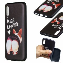 Силиконовый (TPU) чехол UniCase Color Style для Samsung Galaxy A70 (A705) - Kiss My Ass