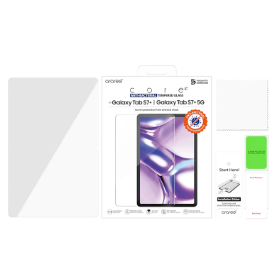Защитное стекло Araree Sub Core Tempered Glass для Samsung Galaxy Tab S7 Plus (T970/975) / S8 Plus (T800/806) GP-TTT976KDATW - Transparent