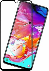 Захисне скло Deexe 5D Full Glue для Samsung Galaxy A70 (A705) - Black