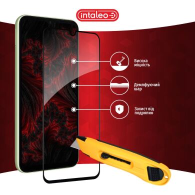 Защитное стекло Intaleo Full Glue для Samsung Galaxy A14 (А145) - Black