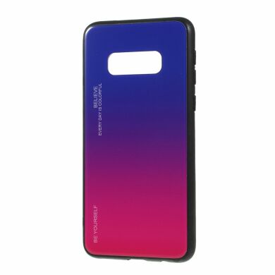 Защитный чехол Deexe Gradient Color для Samsung Galaxy S10e (G970) - Blue / Rose