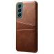 Защитный чехол Deexe Pocket Case для Samsung Galaxy S24 Plus - Brown. Фото 2 из 4