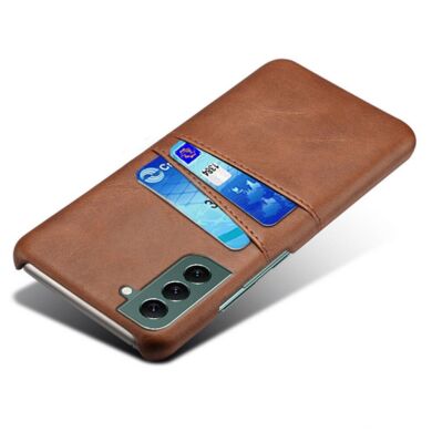 Защитный чехол Deexe Pocket Case для Samsung Galaxy S24 Plus - Brown