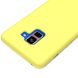 Защитный чехол Deexe Silicone Case для Samsung Galaxy A8+ (A730) - Yellow. Фото 3 из 6