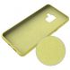 Защитный чехол Deexe Silicone Case для Samsung Galaxy A8+ (A730) - Yellow. Фото 5 из 6