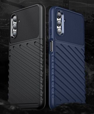Защитный чехол Deexe Thunder Series для Samsung Galaxy A13 5G (A136) / A04s (A047) - Blue