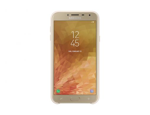 Защитный чехол Dual Layer Cover для Samsung Galaxy J4 2018 (J400) EF-PJ400CFEGRU - Gold