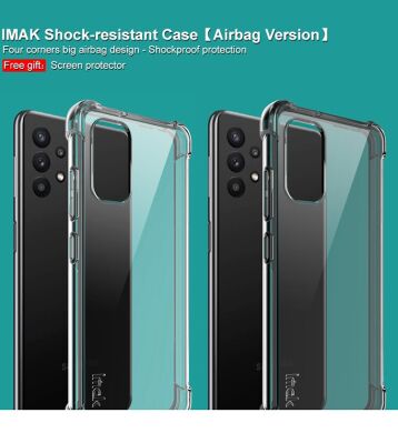 Защитный чехол IMAK Airbag MAX Case для Samsung Galaxy A32 (А325) - Transparent