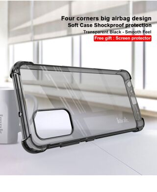 Защитный чехол IMAK Airbag MAX Case для Samsung Galaxy A32 (А325) - Transparent Black