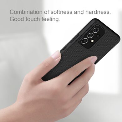 Защитный чехол NILLKIN Textured Hybrid для Samsung Galaxy A53 (A536) - Black
