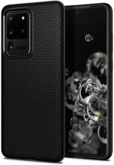 Защитный чехол Spigen (SGP) Liquid Air для Samsung Galaxy S20 Ultra (G988) - Matte Black