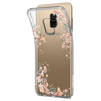 Защитный чехол Spigen SGP Liquid Crystal Blossom для Samsung Galaxy A8 (A530) - Nature