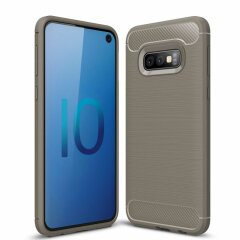 Защитный чехол UniCase Carbon для Samsung Galaxy S10e - Grey