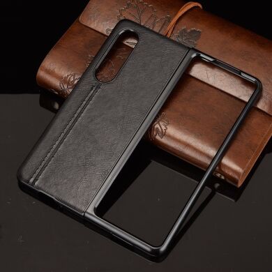 Защитный чехол UniCase Leather Series (FF) для Samsung Galaxy Fold 3 - Black