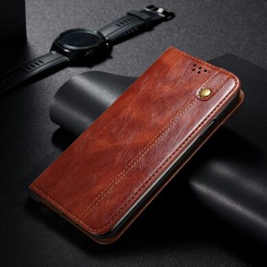 Защитный чехол UniCase Leather Wallet для Samsung Galaxy S21 Ultra (G998) - Red