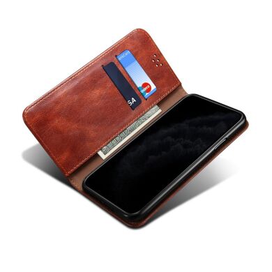 Защитный чехол UniCase Leather Wallet для Samsung Galaxy S21 Ultra (G998) - Red