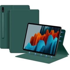 Захисний чохол UniCase Magnetic Stand для Samsung Galaxy Tab S7 Plus (T970/975) - Green
