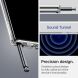 Защитный чехол Spigen (SGP) Liquid Crystal для Samsung Galaxy S22 Ultra (S908) - Crystal Clear. Фото 13 из 19