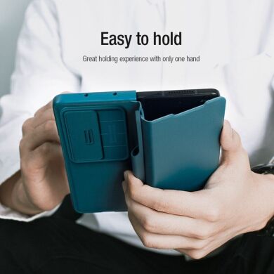 Чехол-книжка NILLKIN Qin Pro (FF) для Samsung Galaxy Fold 4 - Green